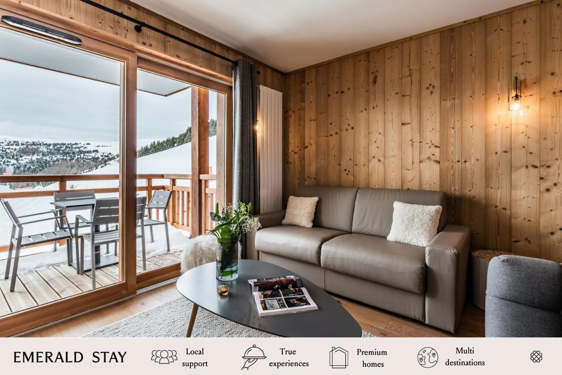 Residence Hameau De Clotaire Alpe D'Huez - By Emerald Stay エクステリア 写真