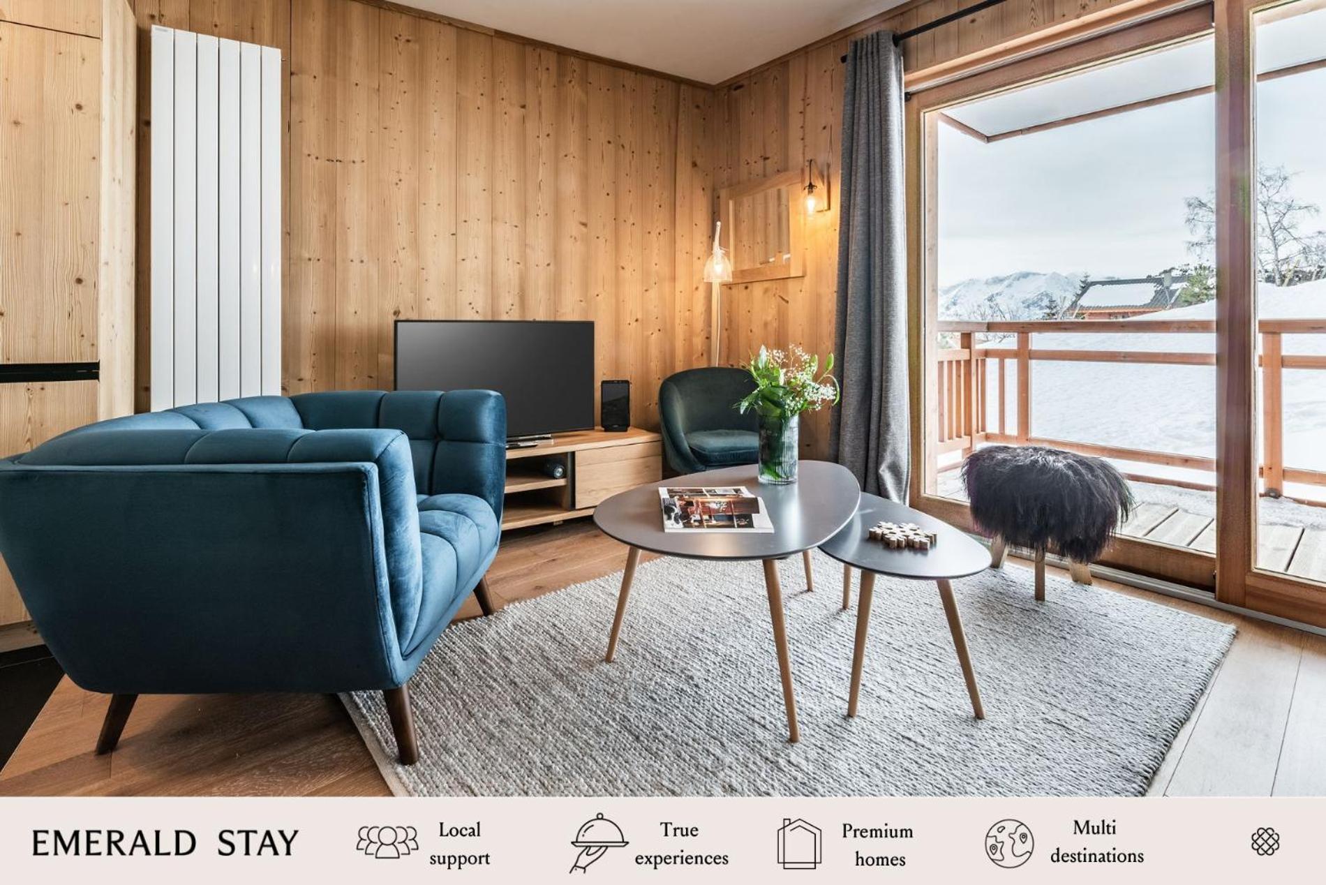 Residence Hameau De Clotaire Alpe D'Huez - By Emerald Stay エクステリア 写真